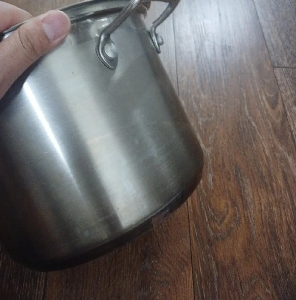 Tramontina Stainless Steel Stock Pot with Glass Lid - Silver